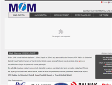 Tablet Screenshot of mtm-makina.com